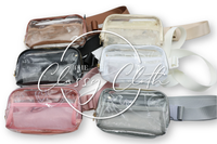 Stadium Clear Belt Bag - Caramel RTS