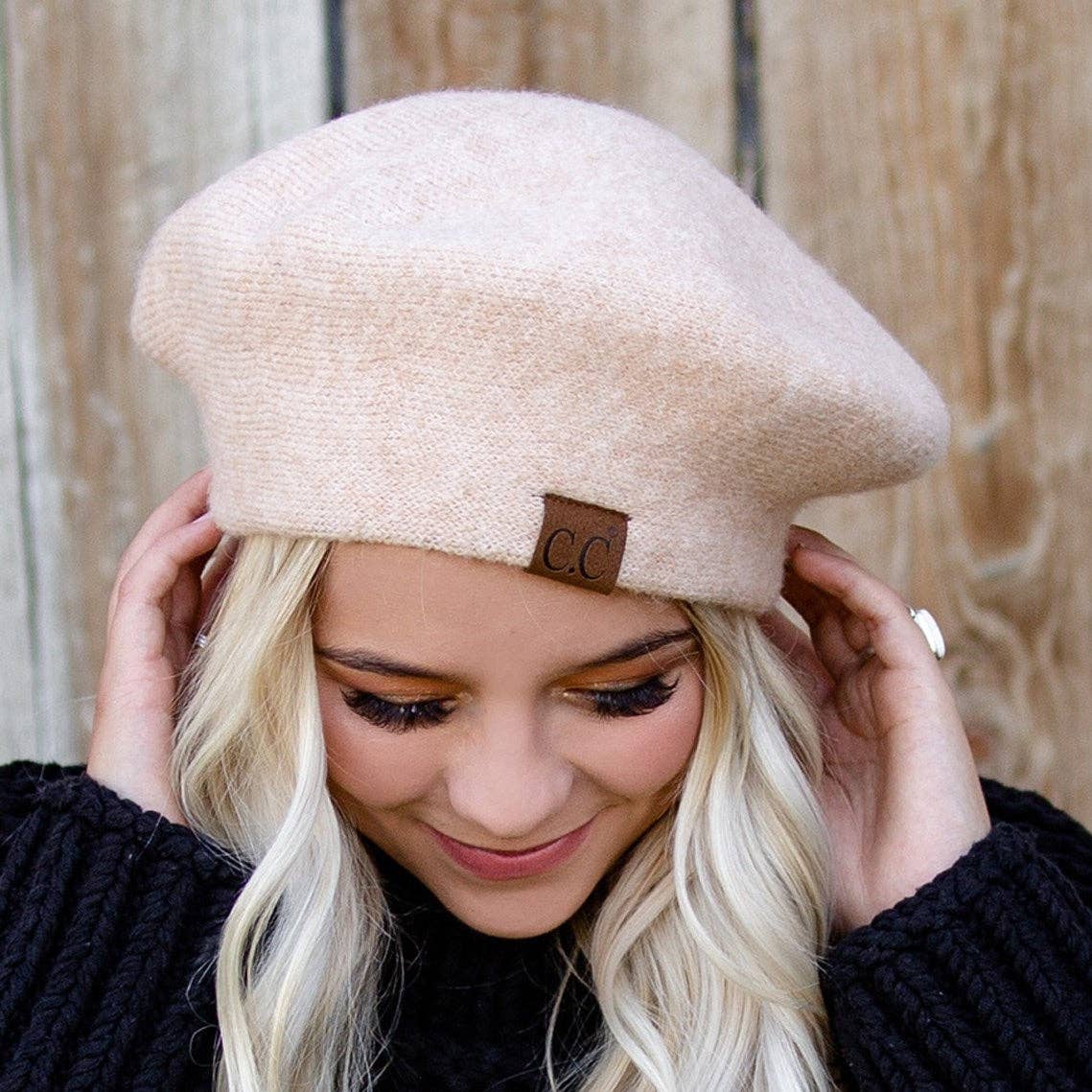 CC Wool All-Weather Adjustable Beret