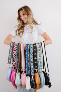 Clara Crossbody Bag R - Baby Blue - Blue Hues Boho RTS