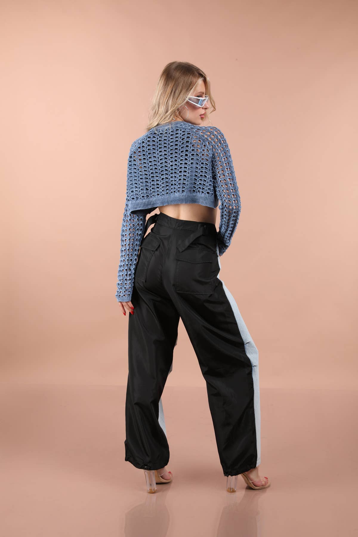 Fishnet Crop Top