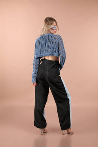 Fishnet Crop Top