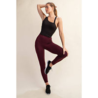 BUTTER YOGA PANTS WITH SIDE POCKETS