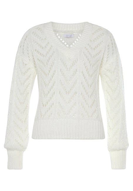 LASCANA Women's Open Knit Sweater