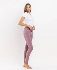 HIGH RISE ANKLE SKINNY JEANS V3499WMV