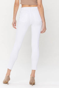 FLYING MONKEY - MID RISE CROP SKINNY JEANS