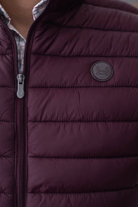 Maroon Padded Vest