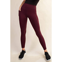 BUTTER YOGA PANTS WITH SIDE POCKETS