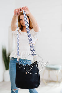 Eye Candy Crossbody Purse - Distressed Navy - Nvy Wte ZigRTS