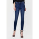 FLYING MONKEY - HIGH RISE FRONT SEAM CROPPED STEP HEM SKINNY JEANS