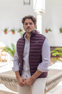 Maroon Padded Vest