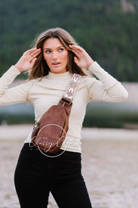 Sarah Shoulder Sling Bag - Coffee Hip Hippie RTS