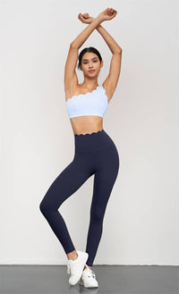 Helena Scallop High Waist Leggings