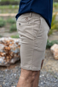 Priego Beige Shorts