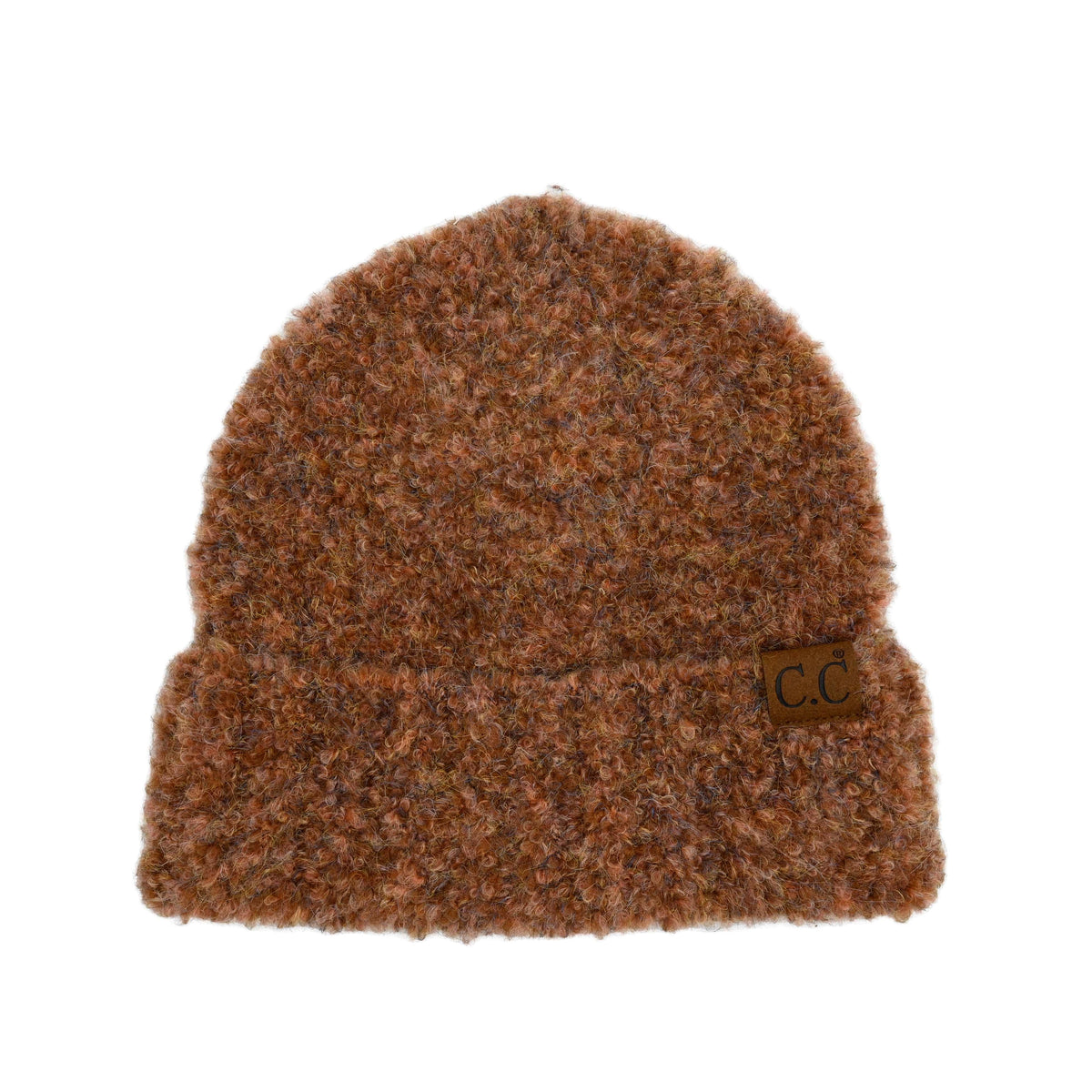 CC Mixed Boucle Cuff Beanie