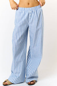 BP24018-1 STRIPED PAJAMA PANTS
