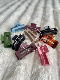 Jumbo 4.13” Hair Claw Mix - 5 Pack Assorted Mix RTS