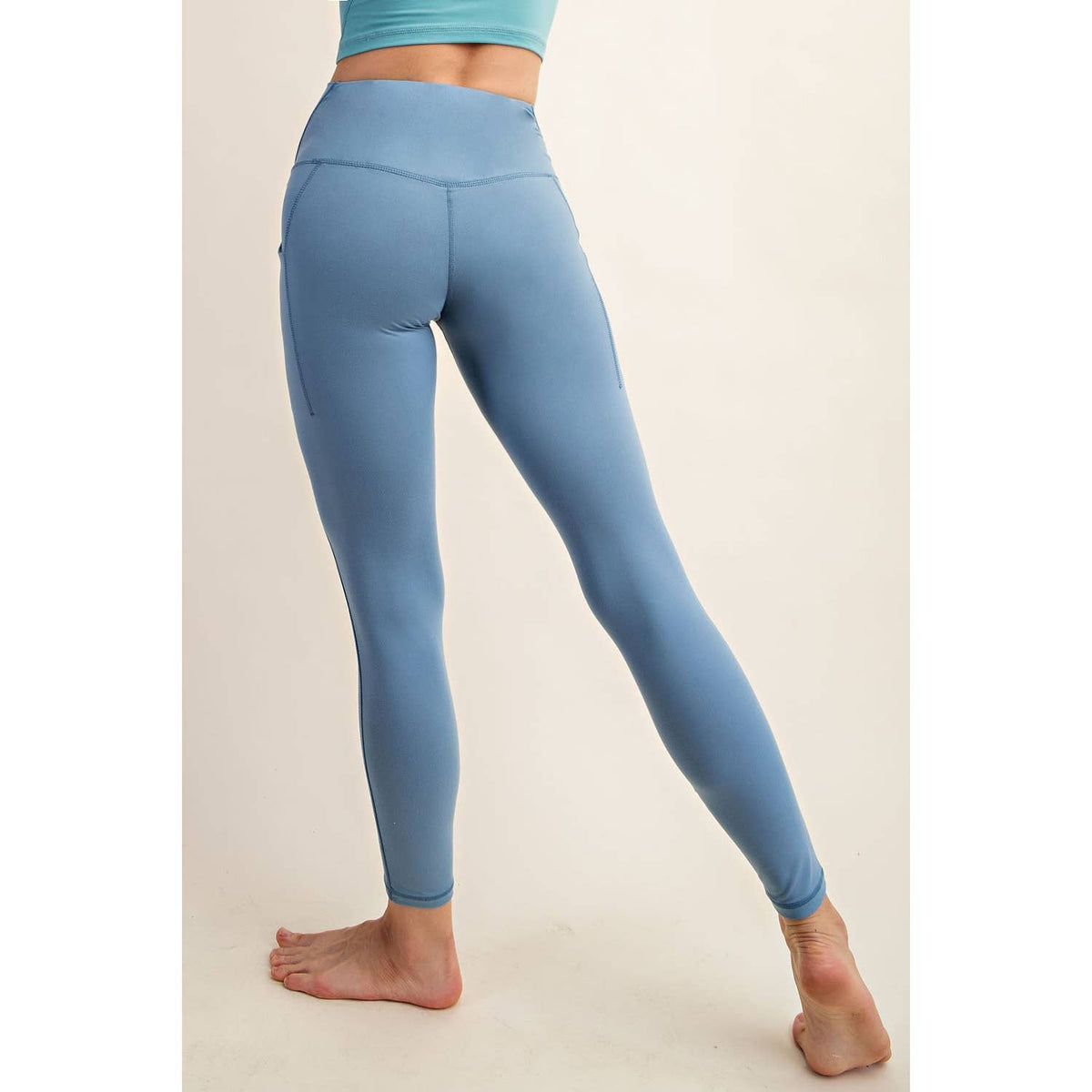 BUTTER YOGA PANTS WITH SIDE POCKETS