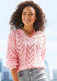 LASCANA Women's Open Knit Sweater