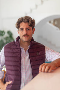Maroon Padded Vest