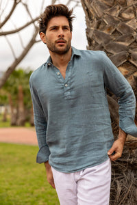 Custi Mikelo Acid Linen T-shirt
