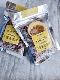 Energy Bath Soak - Bath Salt - Single Use