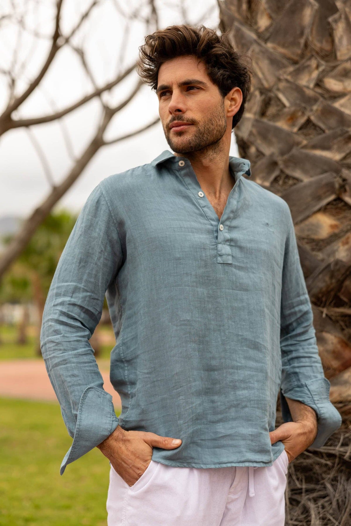 Custi Mikelo Acid Linen T-shirt