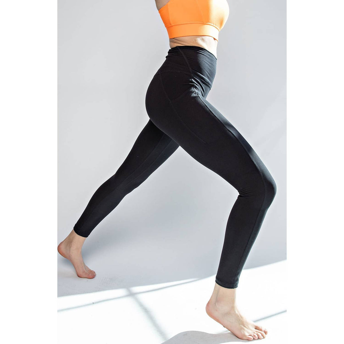 BUTTER YOGA PANTS WITH SIDE POCKETS