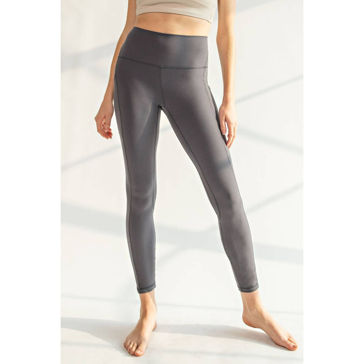 BUTTER YOGA PANTS WITH SIDE POCKETS