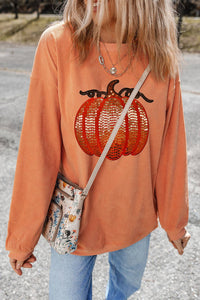 LDC  Graphic Corded Pullover Sweatshirt