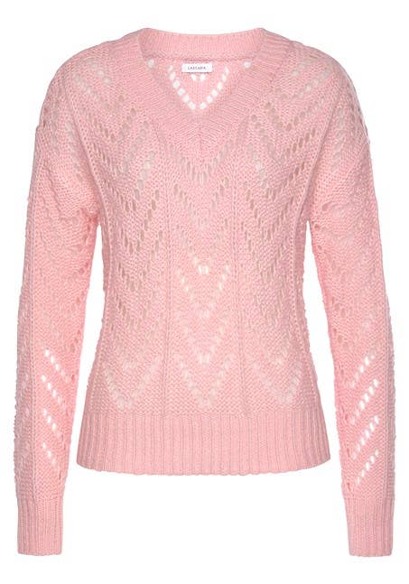 LASCANA Women's Open Knit Sweater