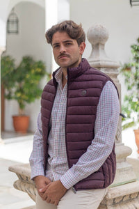 Maroon Padded Vest
