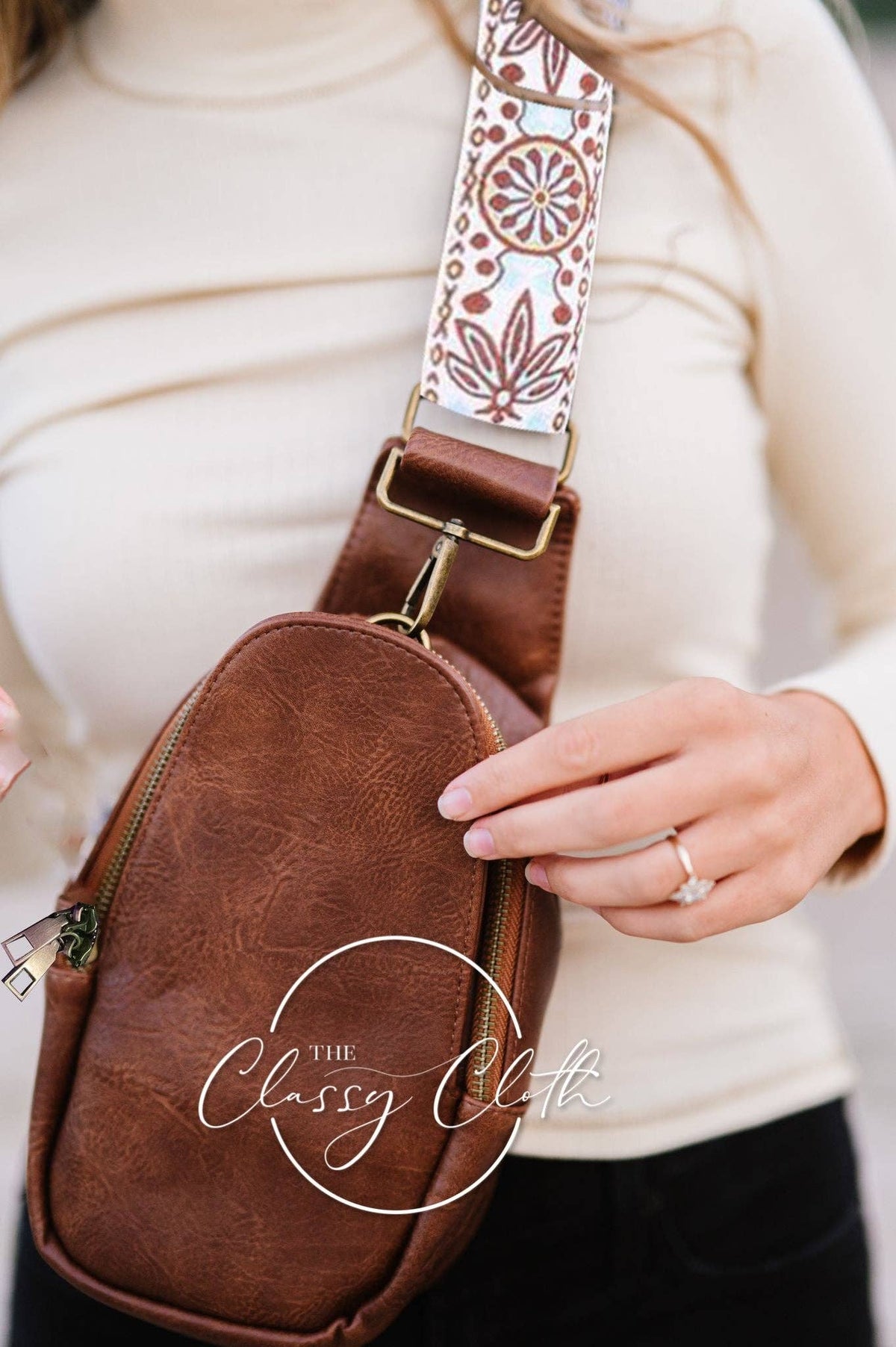 Sarah Shoulder Sling Bag - Coffee Hip Hippie RTS