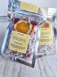 Energy Bath Soak - Bath Salt - Single Use