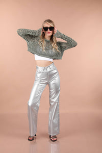 Fishnet Crop Top