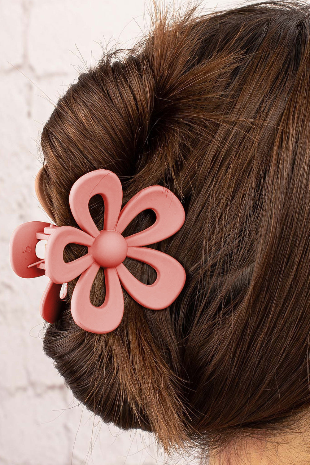 Sweet Hollowed Flower Shape Claw Clip