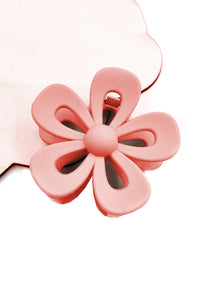 Sweet Hollowed Flower Shape Claw Clip