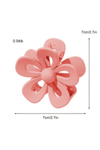 Sweet Hollowed Flower Shape Claw Clip