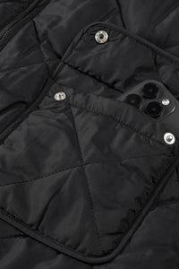 Fleece Lined Quilted Vest.