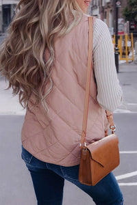 Fleece Lined Quilted Vest.