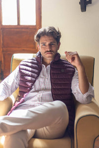 Maroon Padded Vest