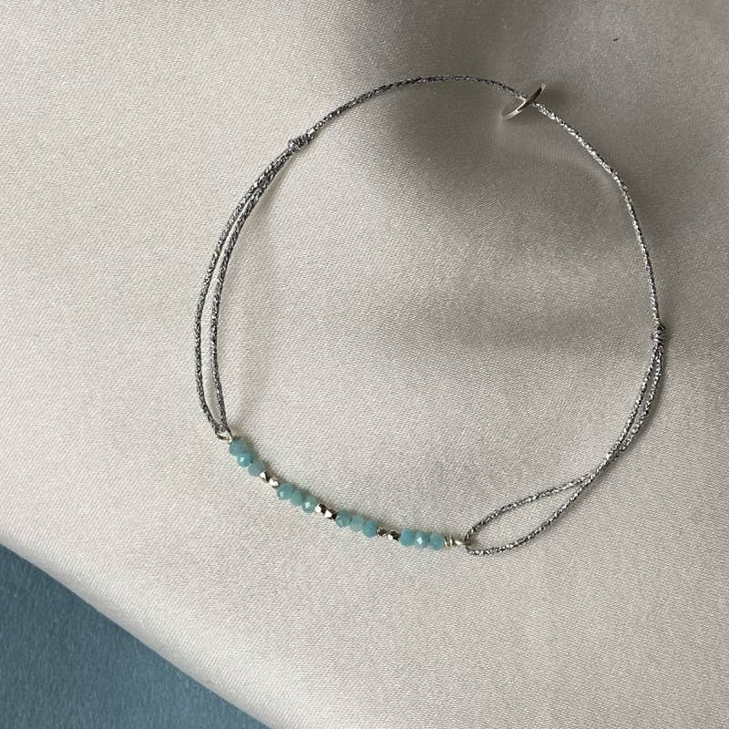 COLORADO, Amazonite and Silver BRACELET (BCA35)