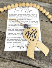 Story Ornament - Cancer - A Journey of Love & Hope