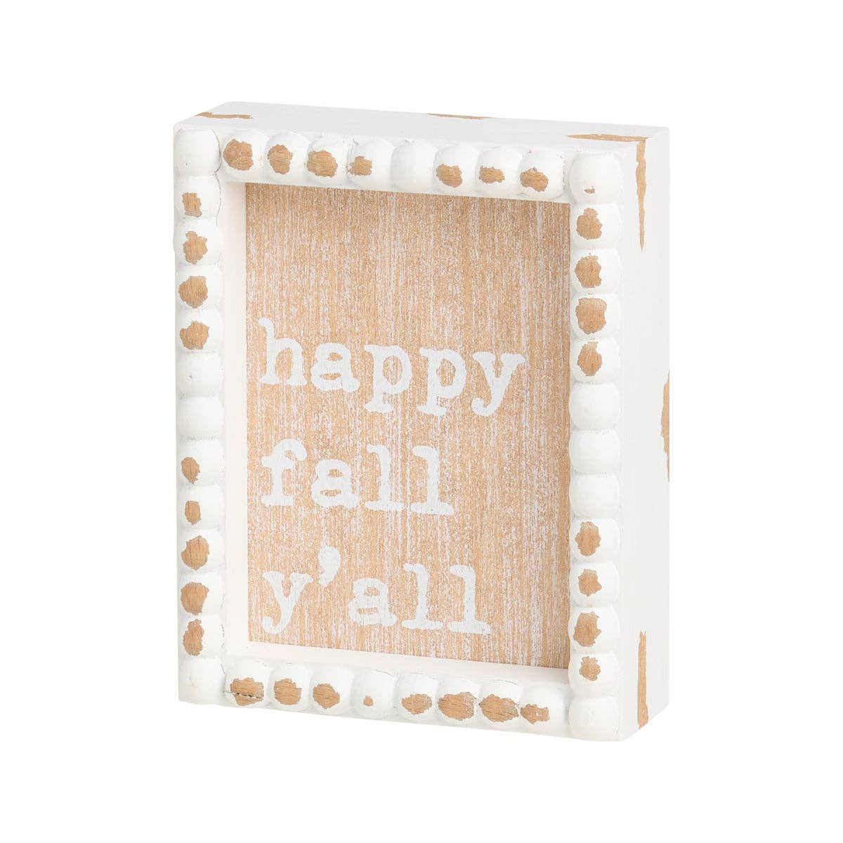 CA-4902 - Fall Y'All Beaded Box Sign