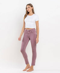 HIGH RISE ANKLE SKINNY JEANS V3499WMV