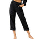 Relaxed Fit High-Waisted Casual Trousers