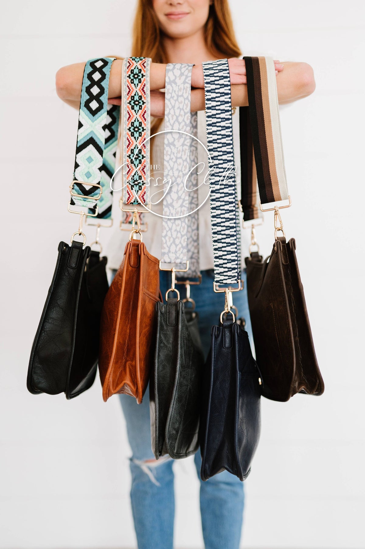 Eye Candy Crossbody Purse - Distressed Navy - Nvy Wte ZigRTS