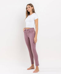 HIGH RISE ANKLE SKINNY JEANS V3499WMV