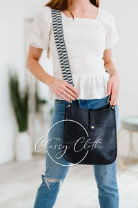 Eye Candy Crossbody Purse - Distressed Navy - Nvy Wte ZigRTS