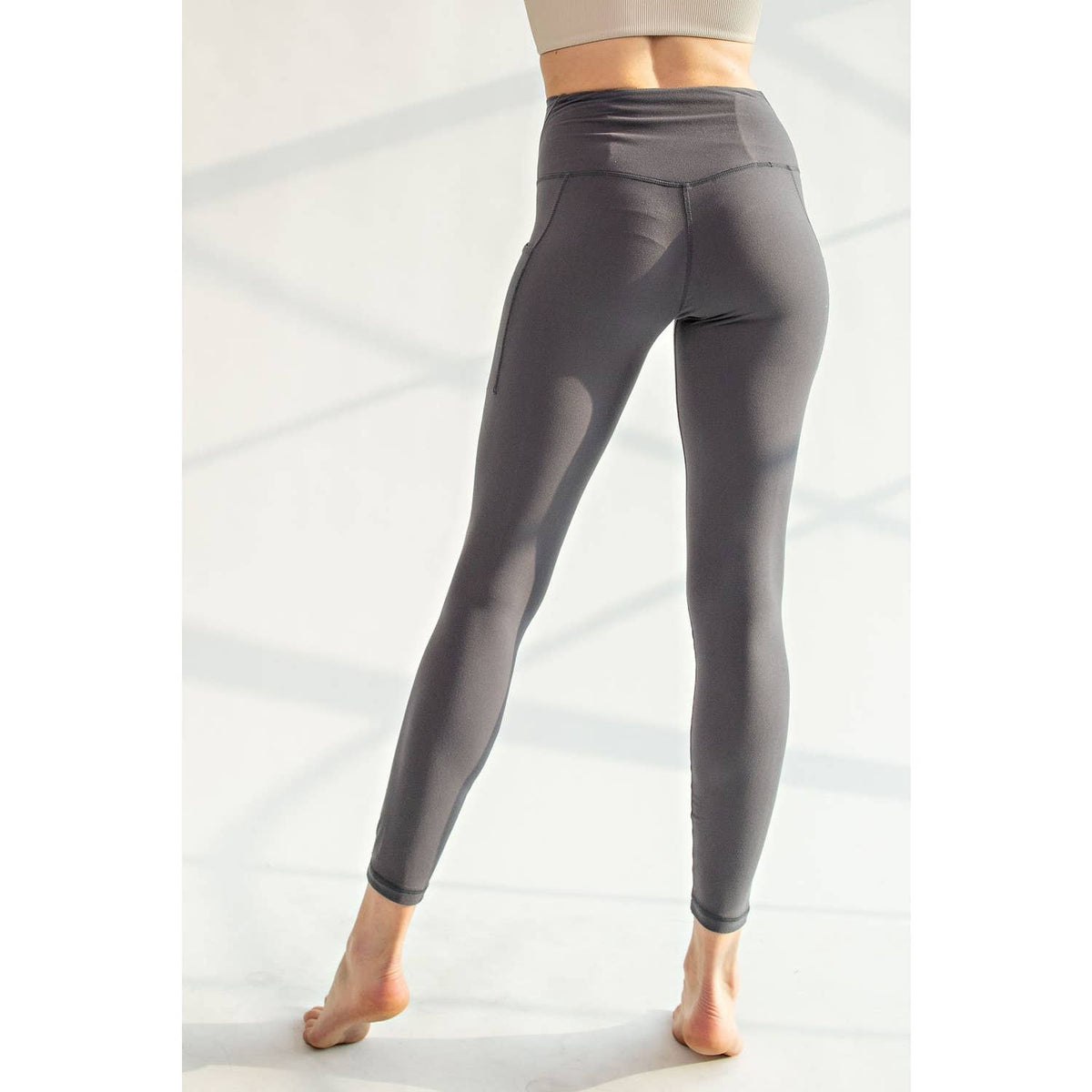 BUTTER YOGA PANTS WITH SIDE POCKETS