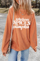 LDC  Graphic Corded Pullover Sweatshirt